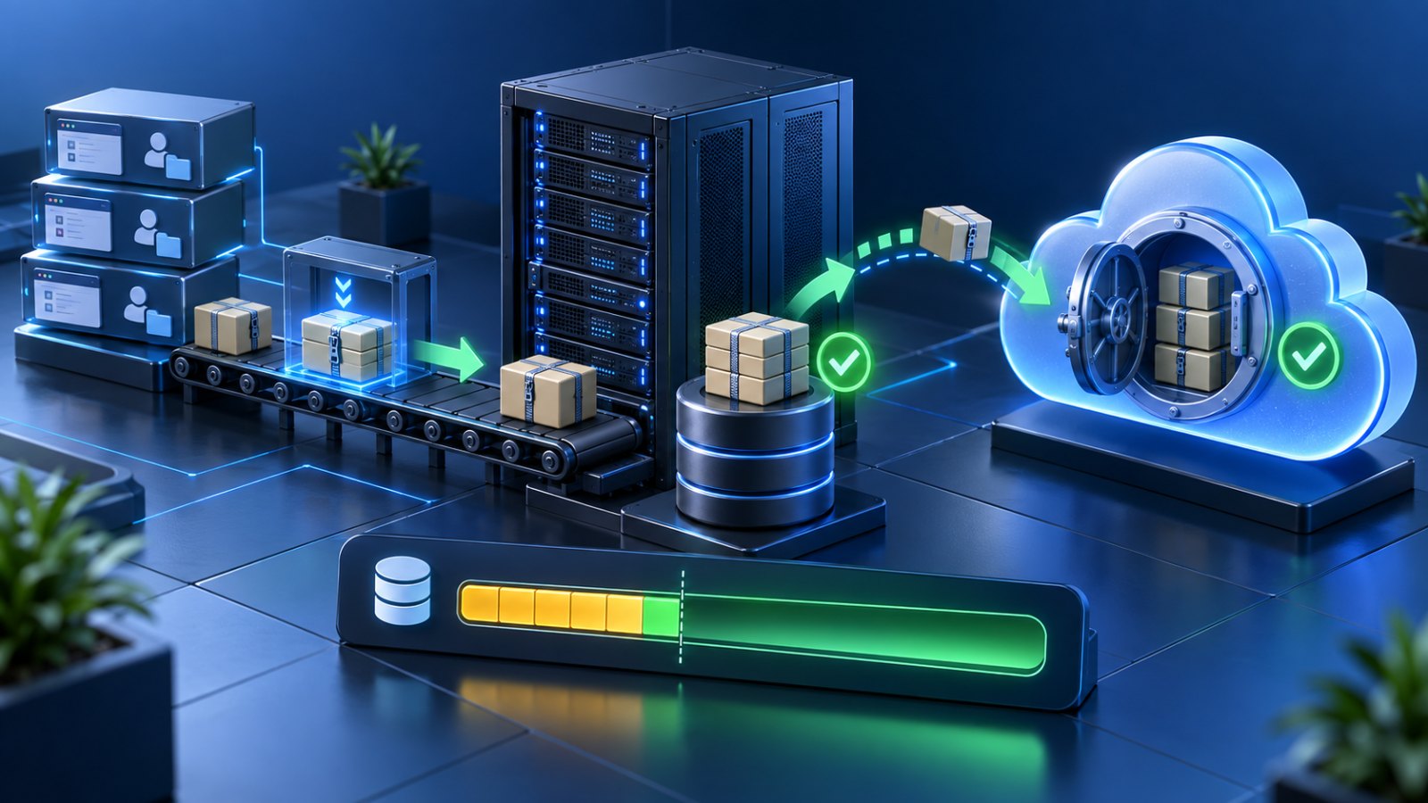 Geração local e envio remoto de backups em servidor VPS cPanel